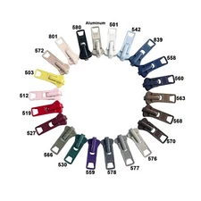 2pcs YKK Zipper Repair Kit #10 Auto Pulls for VISLON Molded Plastic Teeth Zipper