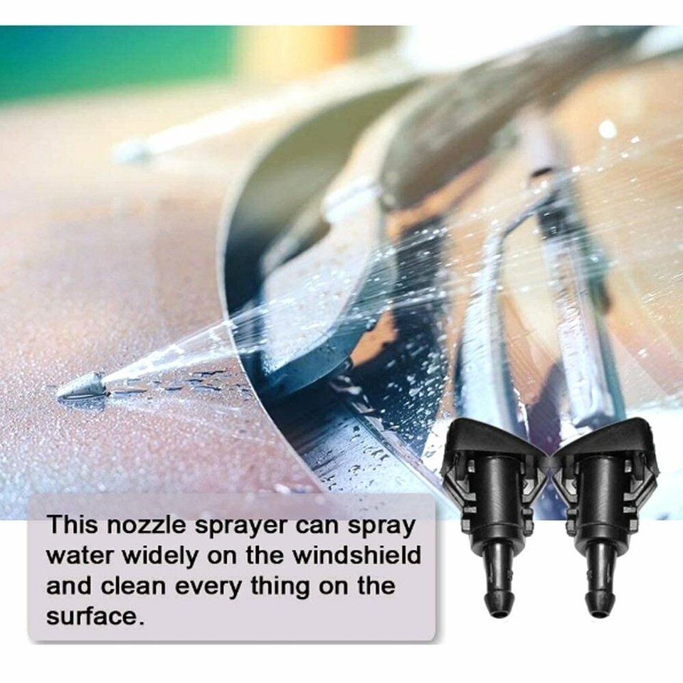 Jet Car And Truck Windshield Wipers Windshield Washer Nozzle Jet Spray Fits Jeep Liberty 2008 2012 Commander Dodge 388710 - Foto 7