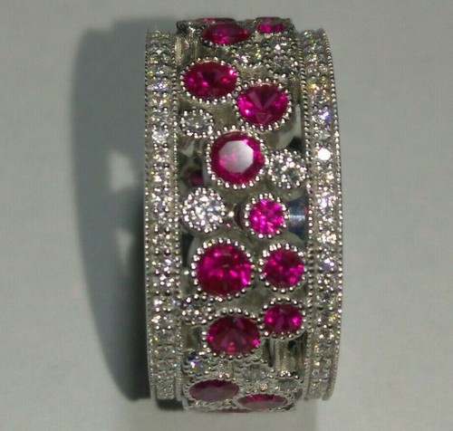 Ruby Cobblestone band ring