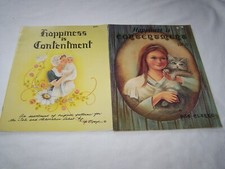 Lot of 2 TOLE PAINTING Pattern BOOKS Happiness is Contentment FOLK ART Crafts