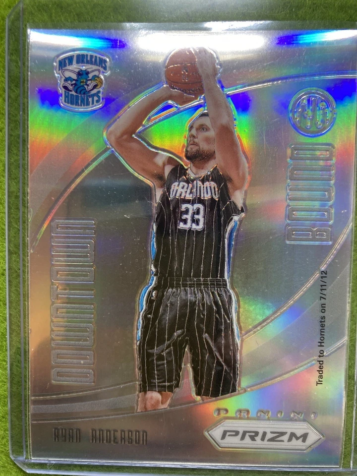 Tarjeta de error Ryan Anderson Silver Prizm 1/1 Back Superfractor 2012 Prizm Downtown Foto 3 de 4
