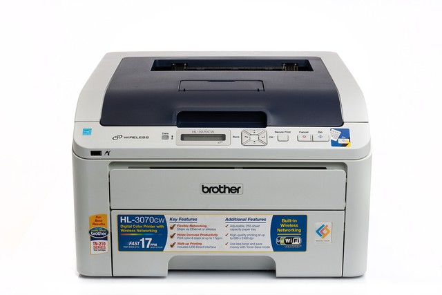 brother laser printer color