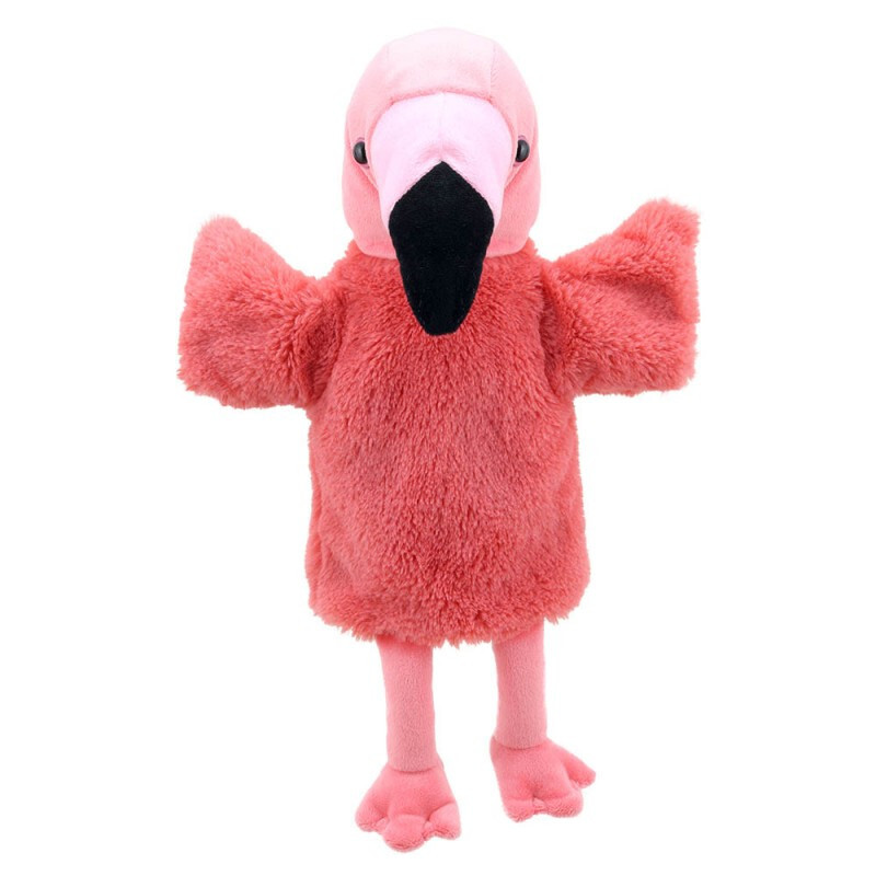 Flamingo puppet Flamingo hand puppet Flamingoes plush puppets safari zoo bird