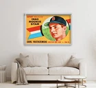 1960 Design Baseball Card  Carl Yastrzemski Red Sox 24x36 or 11x17 In Poster