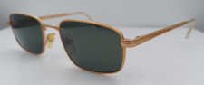 Vintage Jones New York Gold Oval Metal Sunglasses Frames Korea