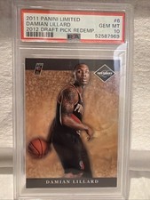 2011-12 Limited - Damian Lillard - Draft Pick XRC PSA 10
