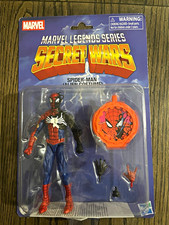 Hasbro Marvel Legends Secret Wars Spider-Man Alien Costume Boxed w Shield
