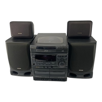Aiwa CX-NV20U 1995 Stereo System CD Changer Dual Cassette 2