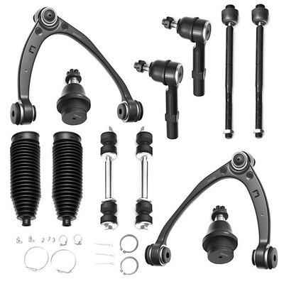 #ad 12pcs Front End Suspension Kit for Chevy GMC Silverado Sierra Suburban Avalanche $168.99