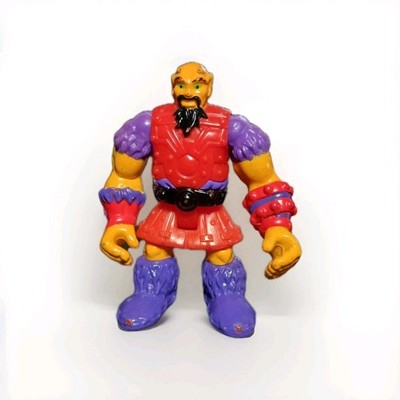 Imaginext Warrior Character Red Purple Play 2.5'' Action Figure 2001 Toy
