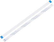 5pcs FFC Flexible Flat Cable, 10 Pin 1mm Pitch Type 250mm FPC Ribbon Cable LCD