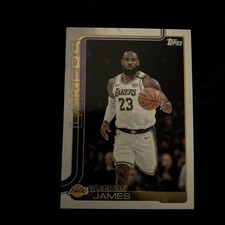 RARE!!! 2025-26 Topps - LeBron James #150 Blue Back Error