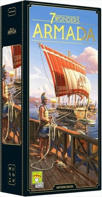 7 Wonders Armada   Brettspiel-Erweiterung, italienische Ausgabe