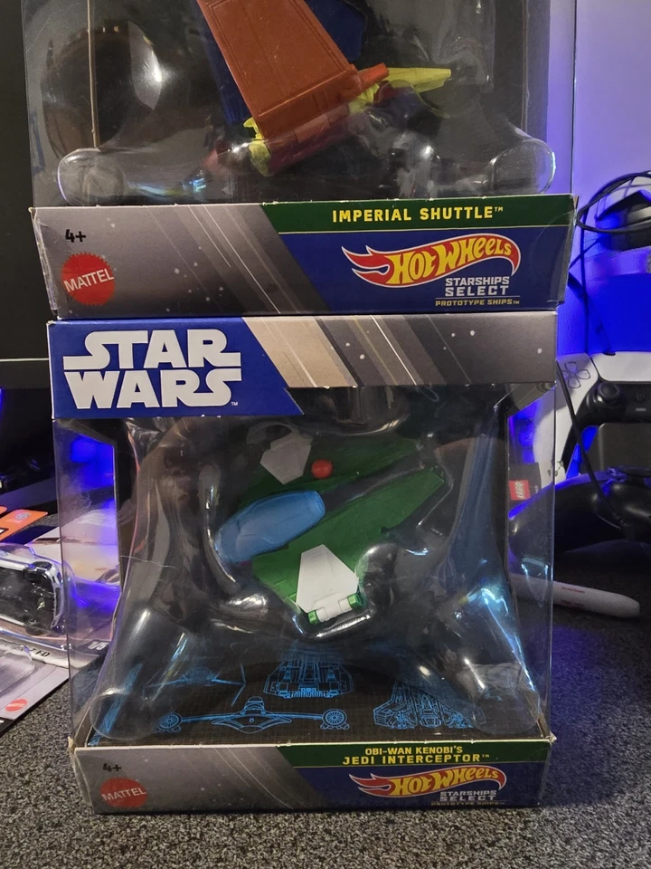Hot Wheels Star Wars звездолеты избранные корабли Imperial Shuttle Chase!! - Изображение 2 из 4