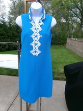 NWOT VINCE CAMUTO BLUE&WHITE TRIM DRESS 2
