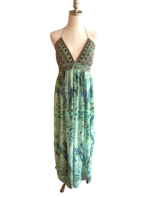 beaded festival dress Nasty Gal Women's Ombre Beaded Tassel Mini Dress