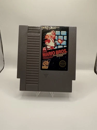 NES Super Mario Bros. 5-screw Cleaned Tested Great Nintendo Game