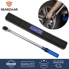 1/2" Drive 65-350Nm Calibrated Torque Wrench Adjustable Torque Wrench Ratchet UK