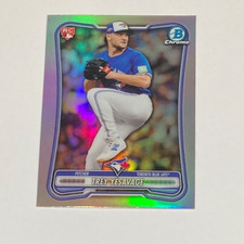 2026 BOWMAN CHROME TREY YESAVAGE ROOKIE OF YEAR RED RC LOGO ROY REFRACTOR SP #41