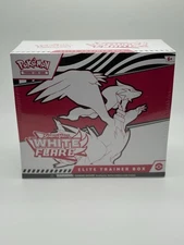 Pokemon TCG White Flare Elite Trainer Box New Factory Sealed + 6 Mystery Holo