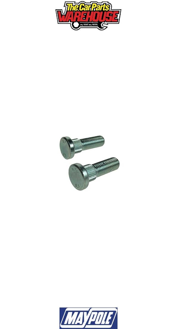 Maypole 69001 4 Pack M10x1.25x22 Wheel Stud for ERDE PM310/SY100/120, E102/122