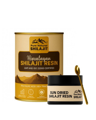 Sonnengetrocknetes Bio reines Himalaya Shilajit Harz Goldqualität Fulvosäure 30 Gramm