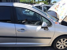 Peugeot 207 WA WC Tür vorn rechts Beifahrertür 5 türer Rohbau EZR Aluminiumgrau
