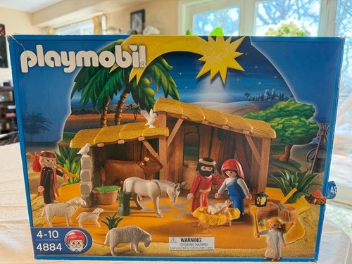Playmobil 4884 Vintage Nativity Set; Great Condition; Ages 4-10