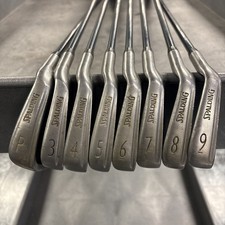 Spalding Executive Gold Oversize Set Irons Mens RH Cyber Flex Medium 3-9 P