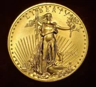 2006 1 oz American Gold Eagle BU $50 Walking Liberty coin