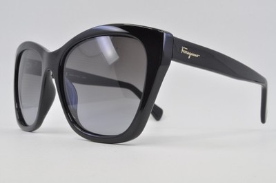 Salvatore Ferragamo Sunglasses SF957S 001 Black, Size 56-17  display picture 2