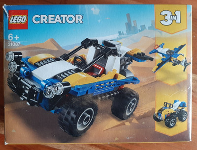 LEGO CREATOR 31087 3 in 1 Strandbuggy Flugzeug Quad mit Bauanleitung und OVP