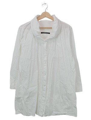 LILY WHITE Blusenshirt Damen Bluse Gr. DE 44 weiß Casual-Look