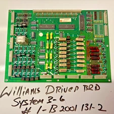 Williams Driver Board # 1-B 2001131-2
