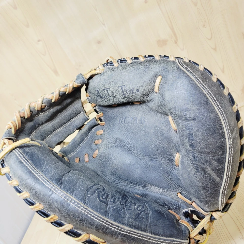 Guante de béisbol Rawlings Lite Toe Catcher RCMB REG lanzamiento a la derecha derecho Foto 3 de 4