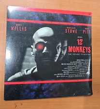 12 MONKEYS 2-Laserdisc LD SET WIDESCREEN BRAND NEW SEALED VERY RARE BRUCE WILLIS