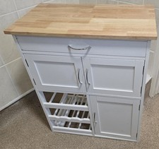 WHITE KITCHEN ISLAND From WAYFAIR