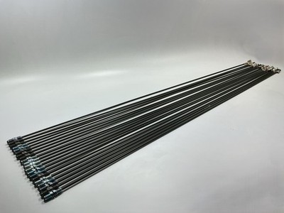 (20) AGS PA-760 PVF Coated Steel Brake Line: 60'' Long, 6mm Diameter, Universal