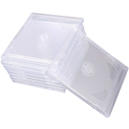 9pcs CD Jewel Boxes Double DVD Holders Acrylic CD Cases DVD Storage Case - 第 2/12 張圖片