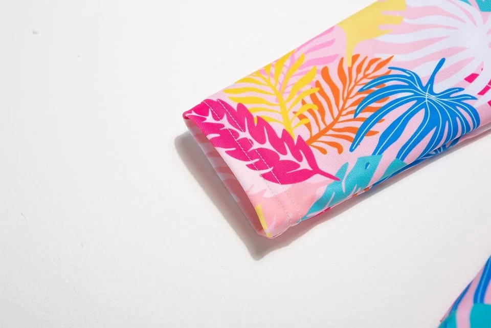 Maillot de Bain Une pièce pour bébé Fille UPF 50+ UV Rashguard avec Fermeture éc - Photo 4/4