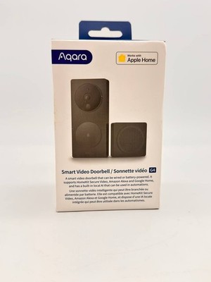  AQARA Smart Video Doorbell G4 Türklingel Schwarz Rechnung  MwSt  