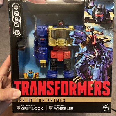 Transformers Age Of The Primes 8''Figure Leader 2025 Grimlock w/Wheelie In STOCK