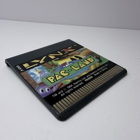 Pac-Land Atari Lynx 1991 Game + Manual Cleaned & Tested Working