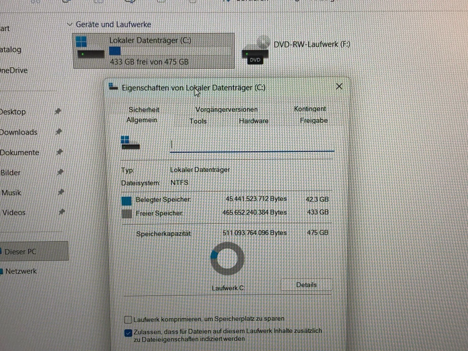 Fujitsu Lifebook E756  i7-6600U CPU, 16GB Ram, 512GB SSD, 15,6" FHD Laptop - Bild 4 von 4