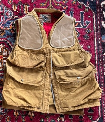 Vintage THE COMPLETE POINTER Shooting / Hunting Vest in Brown Small See Phitosn
