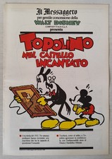 walt disney il messaggero presenta TOPOLINO NEL CASTELLO INCANTATO 1989 e orazio