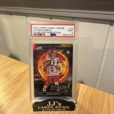 Jayden Daniels 2024 Topps Cosmic Chrome, Planetary Pursuit Sun (RC), #PPSU-JD
