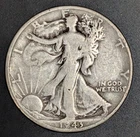 A Silver Walking Liberty Half Dollar 1943!  S-Mint