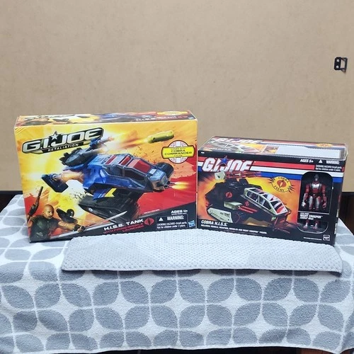 Hasbro G.I. Joe H.I.S.S. Tank Set Cobra Commander Night Creeper Missile Launcher