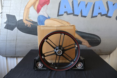 #ad G0110.02A8BYDC NEW OEM 2003 2010 BUELL XB1125R CR FRONT WHEEL PIRANHA BLACK $359.99